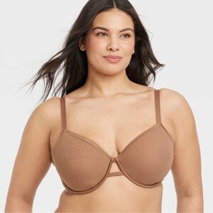 NWT Auden unlined demi bra